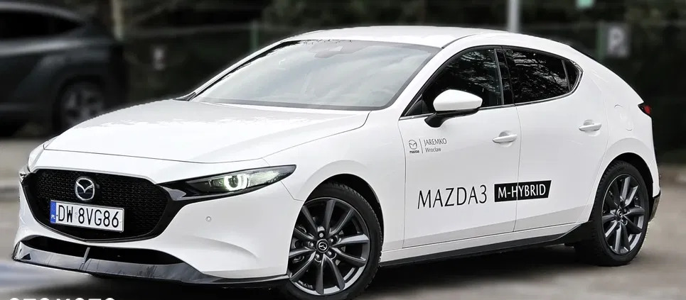 Mazda 3 cena 135974 przebieg: 2800, rok produkcji 2023 z Słupsk